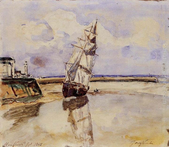 Johan Barthold Jongkind Honfleur